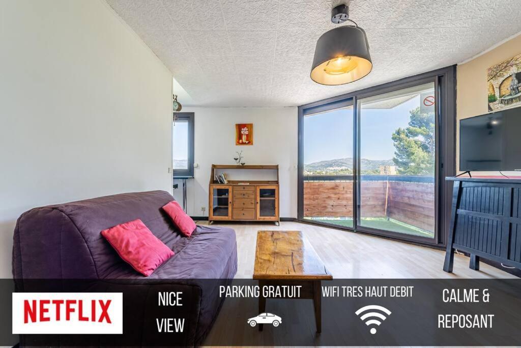 Park & Suites -Wifi-Netflix-Vue マルセイユ エクステリア 写真